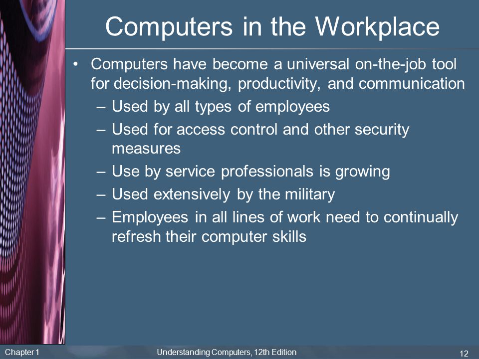 Importance of Computers in a Workplace